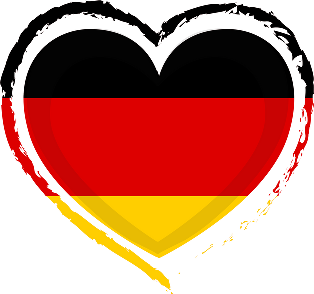 Germany Flag Heart